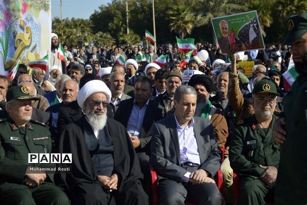راهپیمایی 22 بهمن در بوشهر