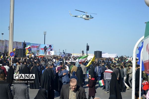 راهپیمایی 22 بهمن در بوشهر