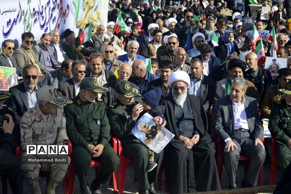 راهپیمایی 22 بهمن در بوشهر