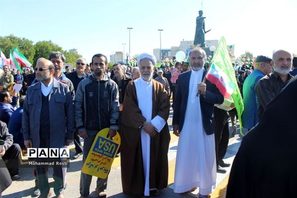 راهپیمایی 22 بهمن در بوشهر