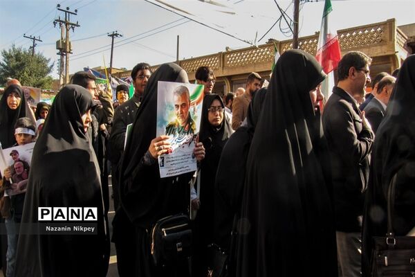 چهل و یکمین  راهپیمایی 22 بهمن در اهواز