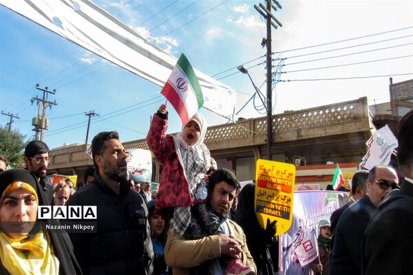چهل و یکمین  راهپیمایی 22 بهمن در اهواز