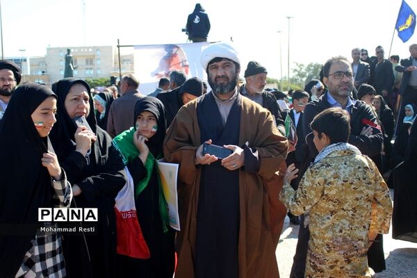 راهپیمایی 22 بهمن در بوشهر