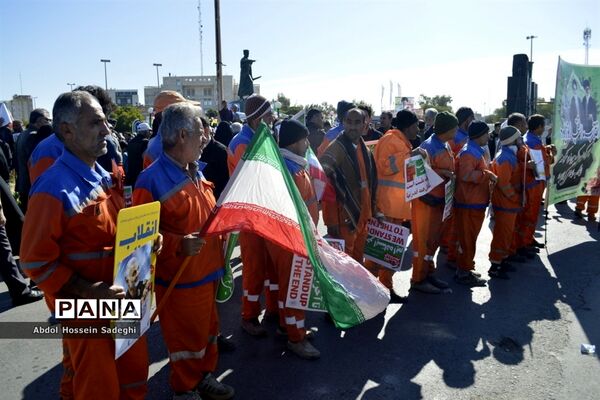 راهپیمایی 22 بهمن در بوشهر