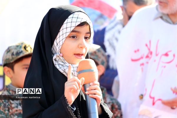 مراسم راهپیمایی باشکوه ۲۲ بهمن در شهرستان امیدیه