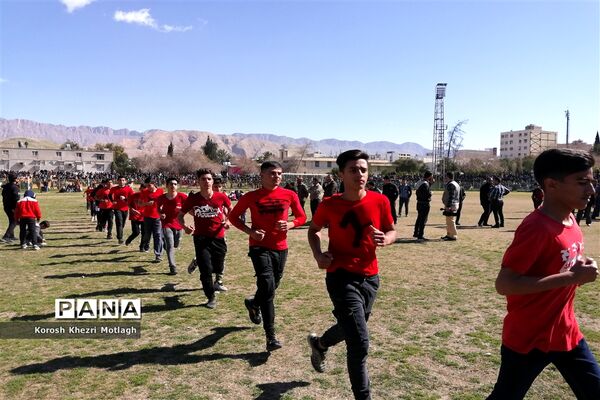 راهپیمایی 22 بهمن و اربعین شهادت حاج قاسم سلیمانی در کازرون