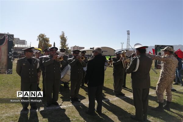 راهپیمایی 22 بهمن و اربعین شهادت حاج قاسم سلیمانی در کازرون