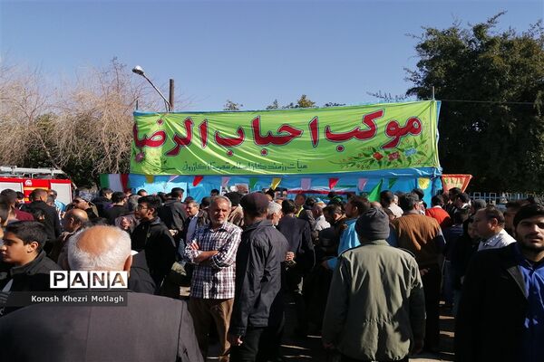 راهپیمایی 22 بهمن و اربعین شهادت حاج قاسم سلیمانی در کازرون