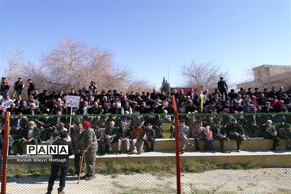 راهپیمایی 22 بهمن و اربعین شهادت حاج قاسم سلیمانی در کازرون