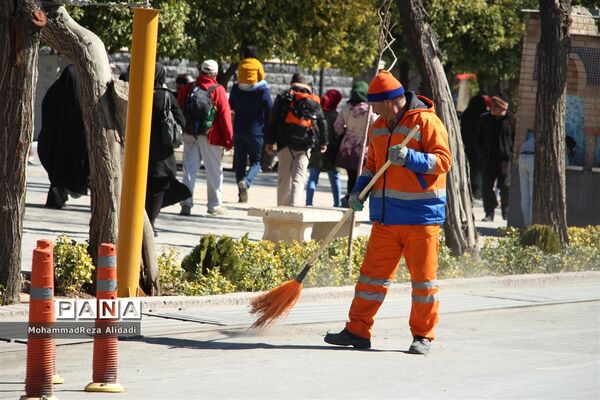 پاکبانان؛ هم مثل همیشه حاضر بعد از راهپیمایی 22 بهمن