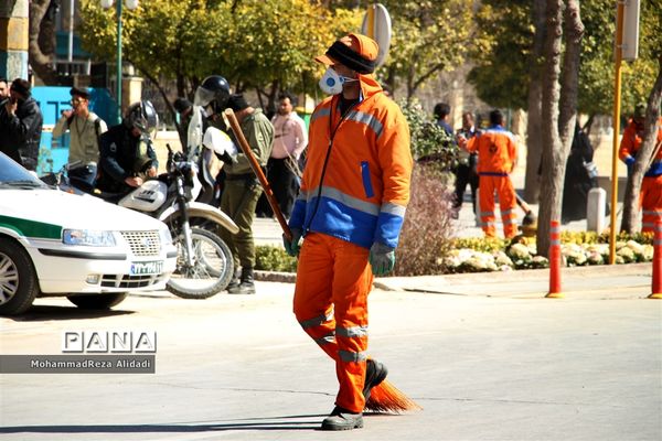 پاکبانان؛ هم مثل همیشه حاضر بعد از راهپیمایی 22 بهمن