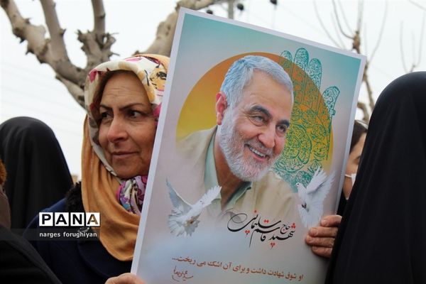 راه پیمایی 22 بهمن در تربت جام