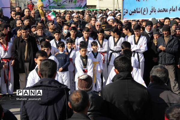 راهپیمایی 22بهمن ماه در شهرستان شاهین دژ