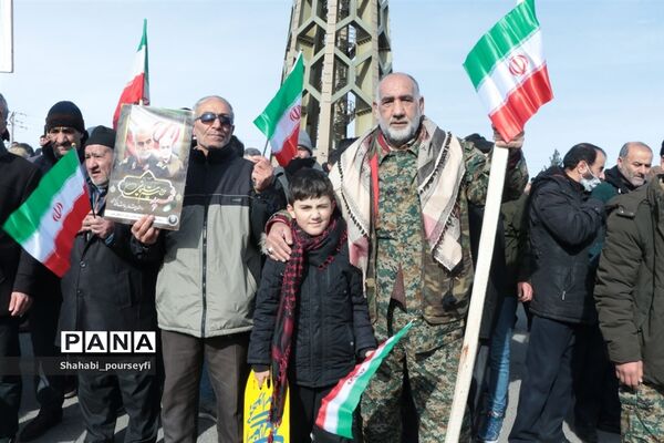 راهپیمایی 22بهمن ماه در شهرستان شاهین دژ