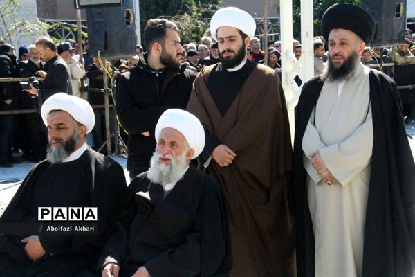 تشییع پیکر آیت‌الله طبرسی در ساری