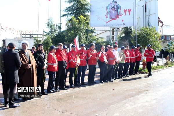 تشییع پیکر آیت‌الله طبرسی در ساری