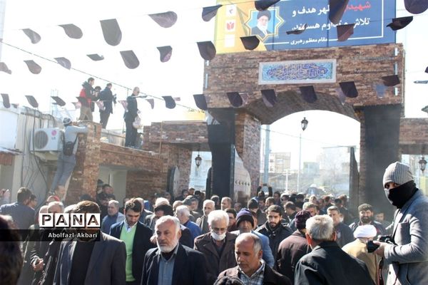 تشییع پیکر آیت‌الله طبرسی در ساری