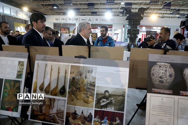 افتتاح سیزدهمین نمایشگاه بین المللی گردشگری و سی و سومین نمایشگاه ملی صنایع دستی تهران