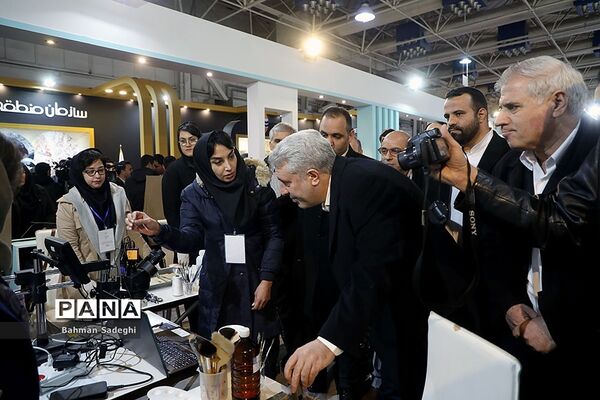 افتتاح سیزدهمین نمایشگاه بین المللی گردشگری و سی و سومین نمایشگاه ملی صنایع دستی تهران