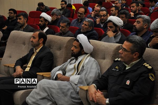 مراسم چهلمین روز سپهبد حاج قاسم سلیمانی درشهرستان خوسف خراسان جنوبی