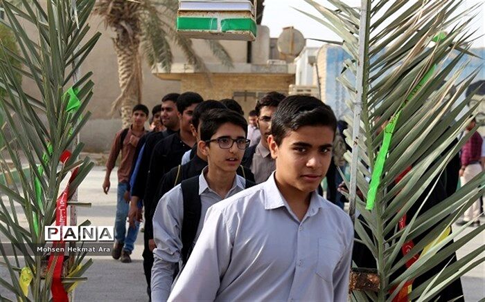 اعزام ۲۰۰ دانش آموز آبادانی  به مناطق عملیاتی دفاع مقدس