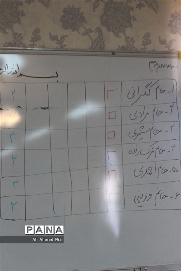انتخابات هیأت رئیسه مجلس دانش آموزی استان قم