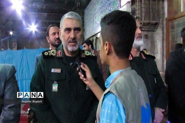 آیین گرامیداشت چهلمین روز شهادت شهید حاج قاسم سلیمانی در اهواز