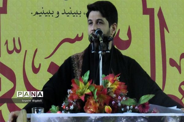 آیین گرامیداشت چهلمین روز شهادت شهید حاج قاسم سلیمانی در اهواز