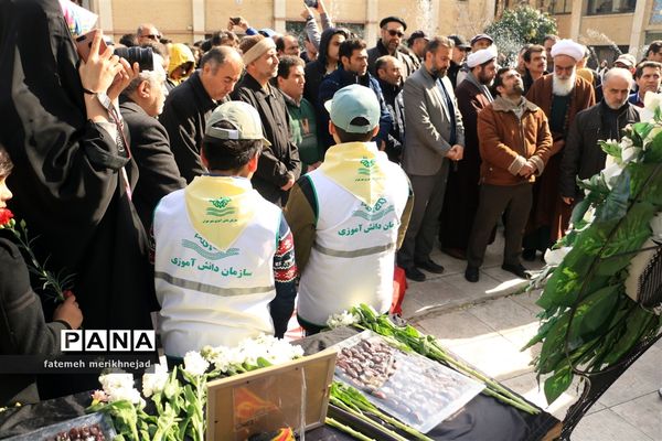 بدرقه باشکوه خیر مدرسه ساز، مرحوم سیف اله امیروفایی