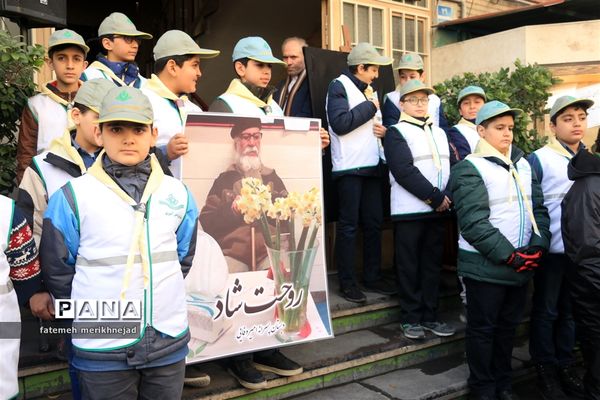 بدرقه باشکوه خیر مدرسه ساز، مرحوم سیف اله امیروفایی