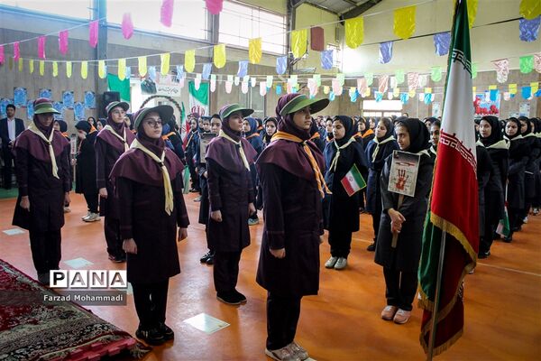 برگزاری مانور تشکیلاتی یاوران  انقلاب درچهاردانگه