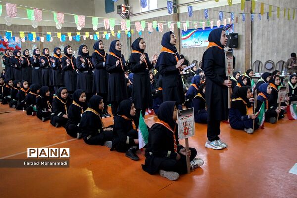 برگزاری مانور تشکیلاتی یاوران  انقلاب درچهاردانگه
