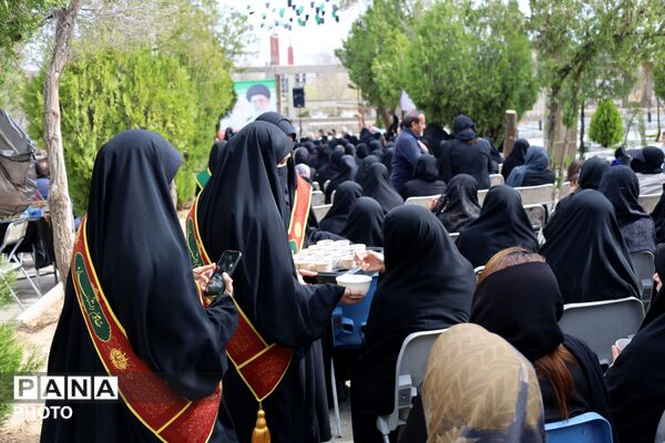 آیین چهلم شهید اردشیر رئیسی 
