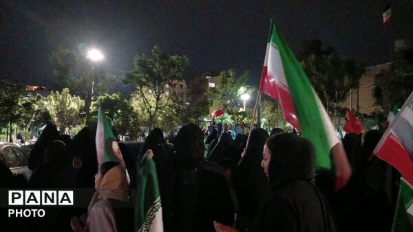پنجاه هفتمین شب از راهپیمایی مردم شهرستان فردیس 