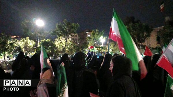 پنجاه هفتمین شب از راهپیمایی مردم شهرستان فردیس 