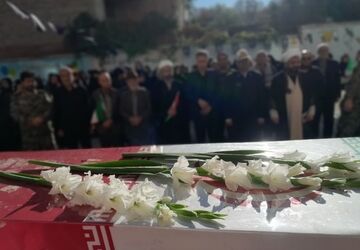 گالیکش میزبان شهید گمنام شد