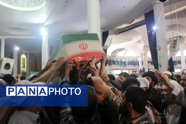 تشییع پیکرهای مطهر شهدای حملات رژیم صهیونیستی در قم