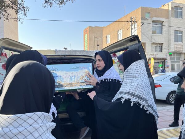 پایان مسیر عاشقی با بدرقه پیکر شهید گمنام