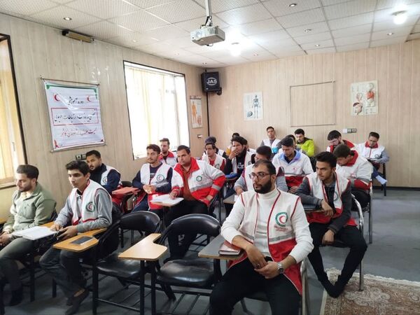 جوانان هلال احمر کاشمر برای حوادث آماده می شوند