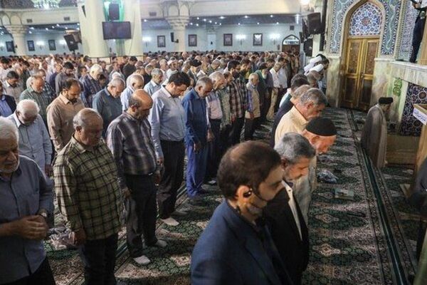 نماز عید سعید قربان در حرم حضرت عبدالعظیم حسنی (ع) شهرری