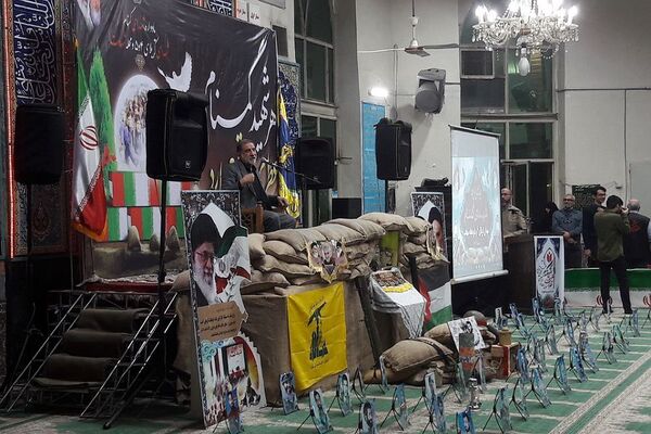 مراسم یادواره شهدای گمنام در شهرری