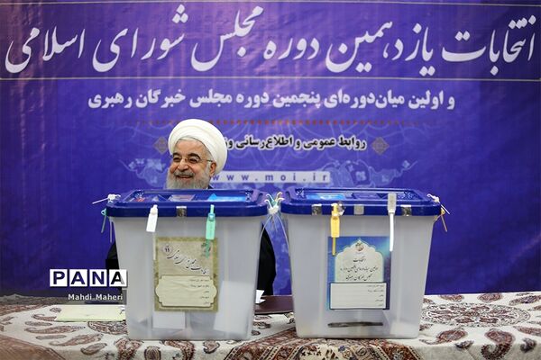 حضور رییس جمهوری در یازدهمین دوره انتخابات مجلس شورای اسلامی و میان‌دوره‌ای مجلس خبرگان رهبری