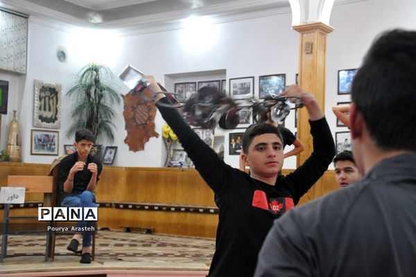 چهارمین دوره مسابقات تیمی زورخانه ای و هنر های فردی زورخانه مالک اشتر بیرجند