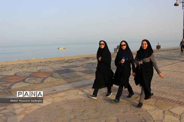 پیاده‌روی کارکنان اداره‌کل آموزش و پرورش استان بوشهر