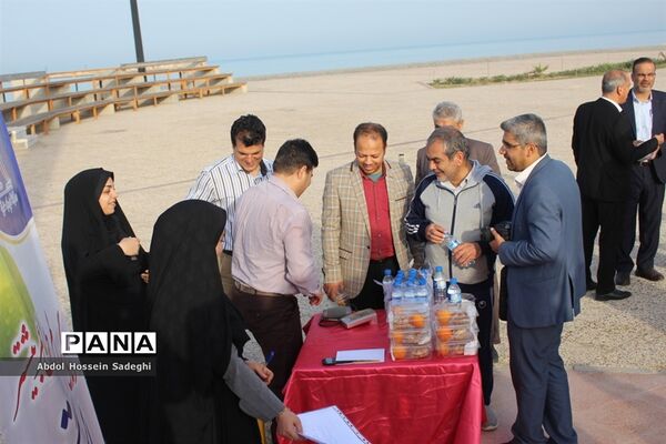 پیاده‌روی کارکنان اداره‌کل آموزش و پرورش استان بوشهر