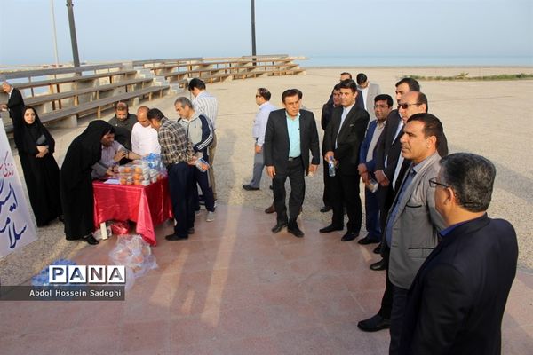 پیاده‌روی کارکنان اداره‌کل آموزش و پرورش استان بوشهر