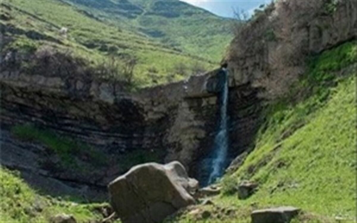 آبشارها، گنج پنهان کوهستان در طبیعت شهرستان گرمی