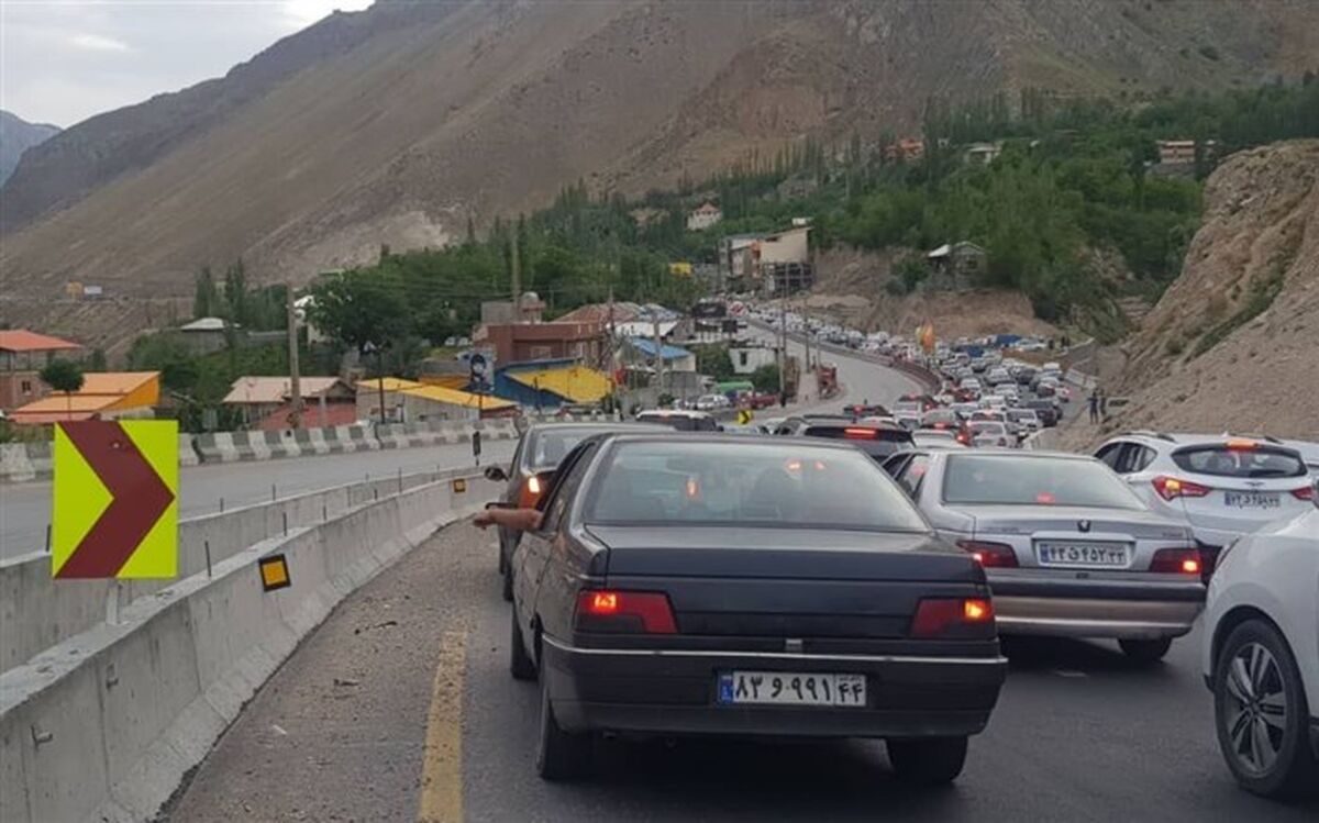محور کندوان و هراز تا اطلاع ثانوی مسدود است