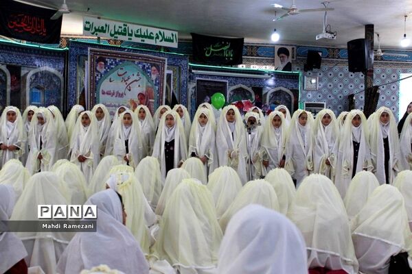 جشن عبادت دانش‌آموزان شهرستان میاندورود