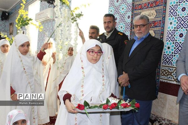 جشن عبادت دانش‌آموزان شهرستان میاندورود